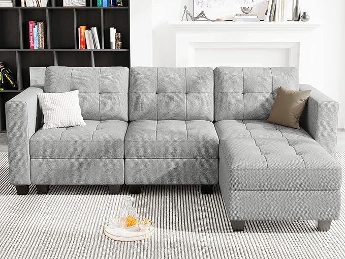 Modular Sectional Sofa Couch L Shaped Sofa Couch with Storage