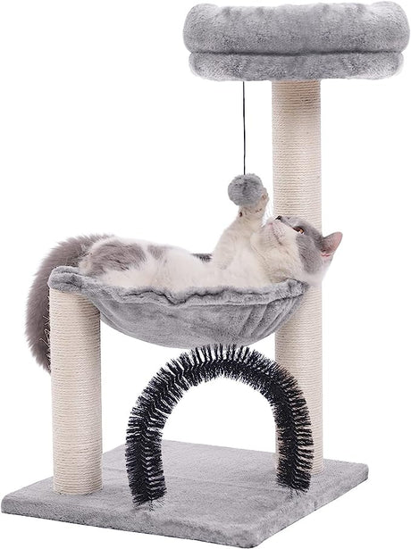 cat Tree,27.8 INCHES cat Tower for Indoor Cats