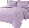 Queen Bed in a Bag 7 Pieces Comforter Set and Sheets All Season Bedding Sets