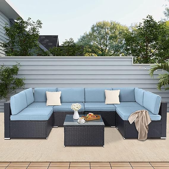 7-Piece Outdoor Patio Furniture Sets