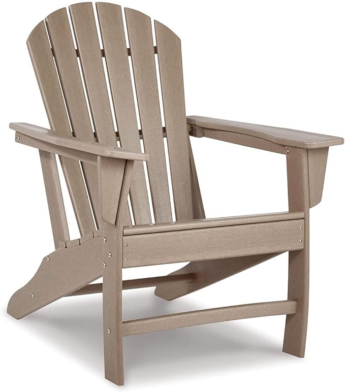 Sundown Treasure Outdoor Patio HDPE Weather Resistant Adirondack Chair