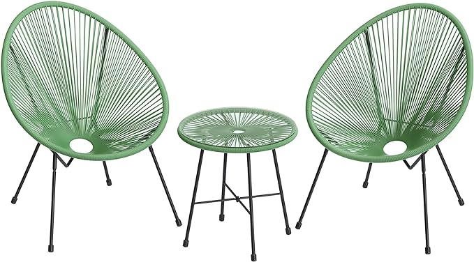 3-Piece Seating Acapulco, Modern Patio Furniture