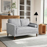 Lexington Loveseat, 52.4" W x 31.1" D x 33.5" H, Navy Blue