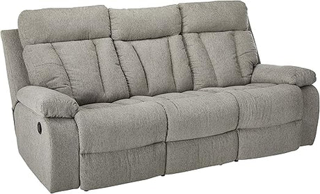 LoungeNest Foggy Gray Rocker Recliner Chair Front View

