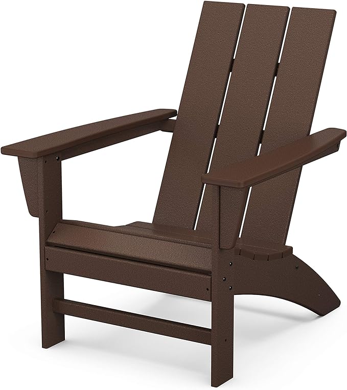 AD420WH Modern Adirondack Chair, White,