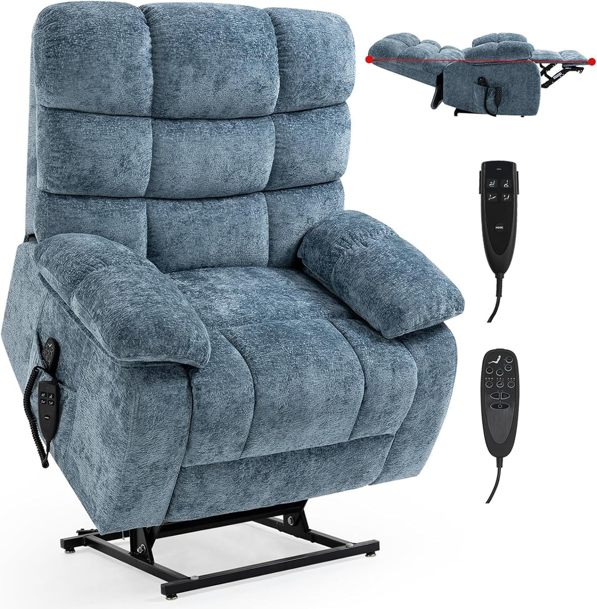 MaxiRest Big & Tall Lift Chair with “Home” Button Remote