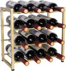 Glass Holder 20 Bottles Wine Storage Shelf for Home Kitchen