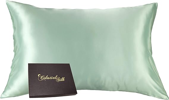 100% Pure Mulberry Silk Pillowcase Premium 25 Momme for Hair and Skin