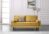 Living Room Diamond Tufted Chesterfield Sofa