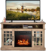 Electric Fireplace TV Stand for TVs Up to 55 Inche