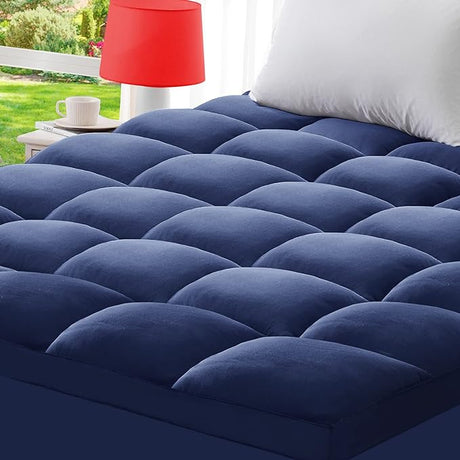 Queen Mattress Topper Pillow Top Extra Thick Cooling Mattress Pad Cover