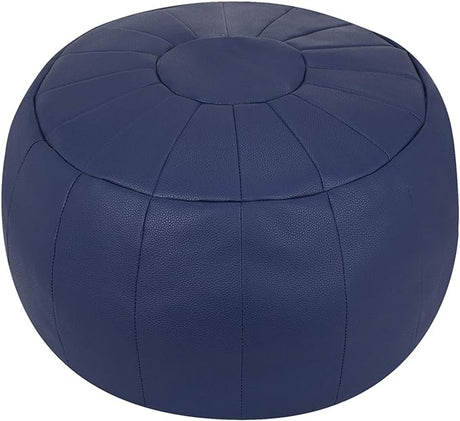 Unstuffed Pouf Cover, Ottoman, Bean Bag Chair, Foot Stool, Foot Rest