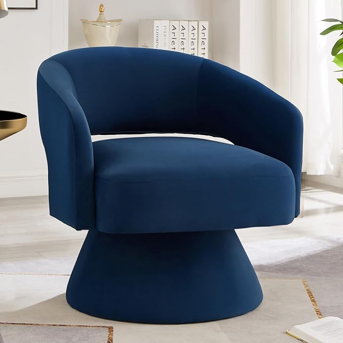 Modern 360 Degree Swivel Accent Chair Armchair