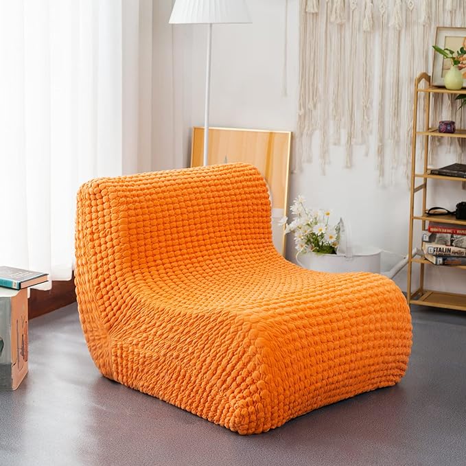 Single Seated Foam Sofa Armless Floor Sofa