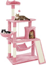 Multi-Level Cat Tree Tower Condo with Scratching Posts, Platform & Hammock