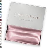 Mulberry Silk Pillowcase for Hair and Skin - Queen Size - Highest Grade 6A