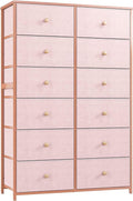Black Dresser for Bedroom with 12 Drawers Tall Dressers & Chests of Drawers