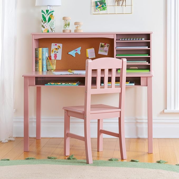 Children’s Media Desk and Chair Set Navy: Student's Study
