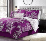 5 pcs Twin Comforter Set - Cozy Deep Sleep Microfiber Bedding Comforter Sets