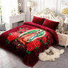 Korean Mink Blanket Queen Size 75" x 87", 5 LB - 2 Ply Reversible 520GSM Silky Soft