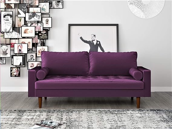 Diamond Tufted Chesterfield Sofa Living Room