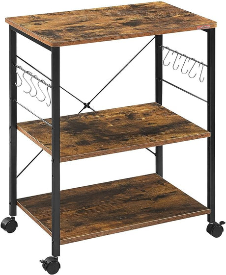 Kitchen Stand Microwave Cart 23.7'' for Small Space