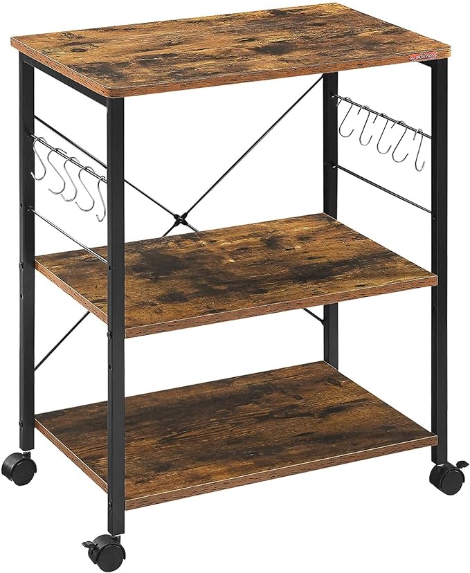 Kitchen Stand Microwave Cart 23.7'' for Small Space