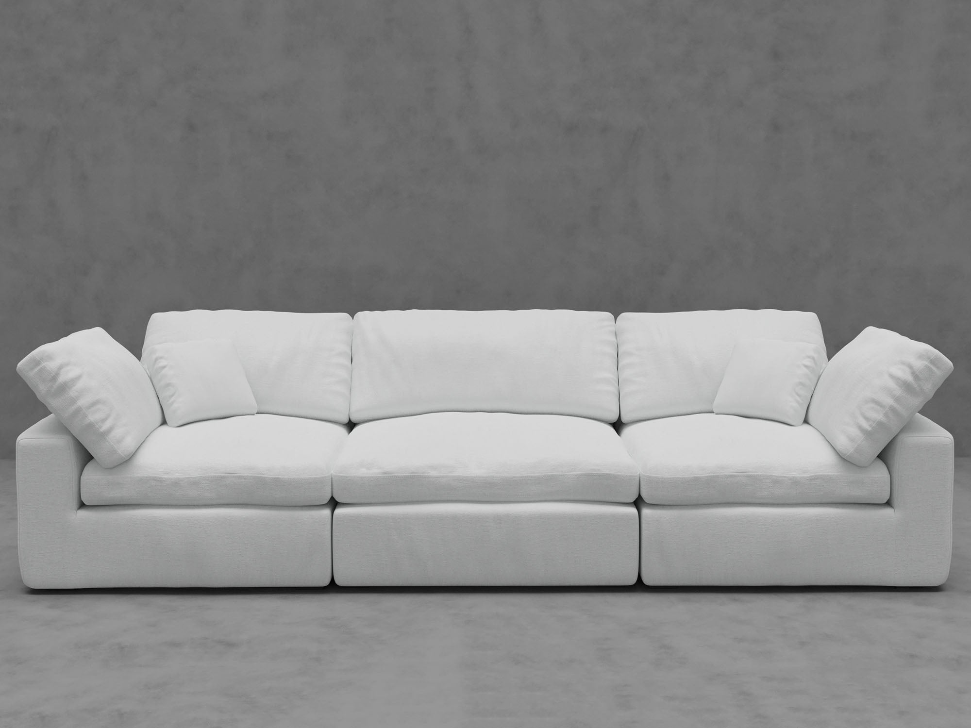 3-Piece Modular Sofa - Customizable Sectional for Modern Living Rooms
