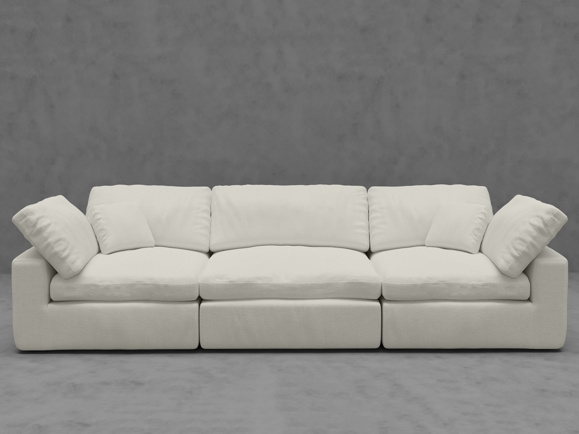 3-Piece Modular Sofa - Customizable Sectional for Modern Living Rooms