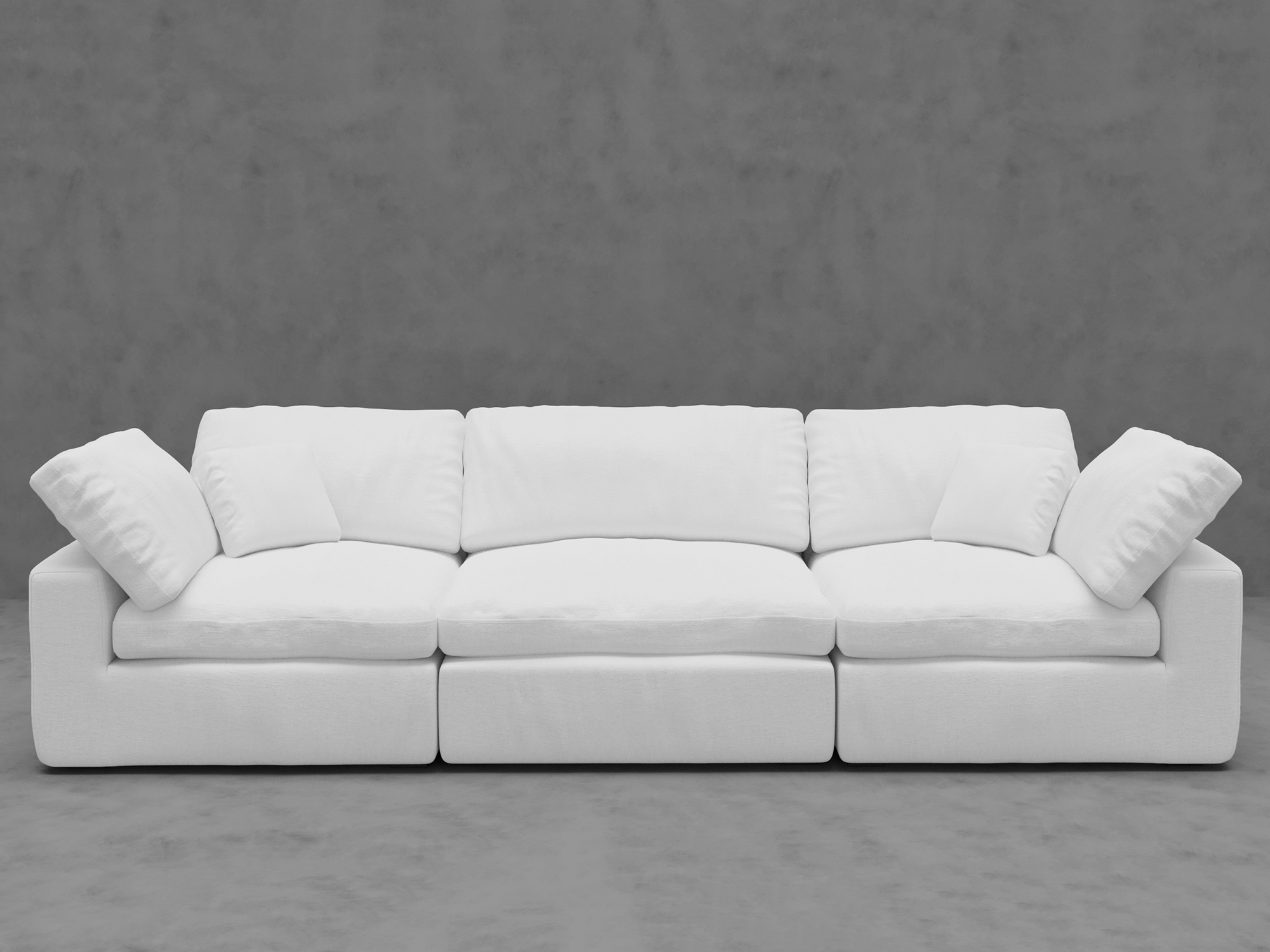 3-Piece Modular Sofa - Customizable Sectional for Modern Living Rooms