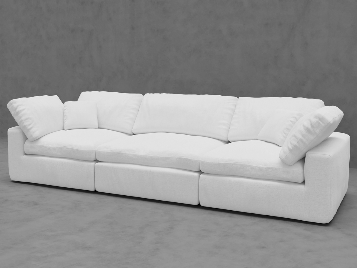 3-Piece Modular Sofa - Customizable Sectional for Modern Living Rooms