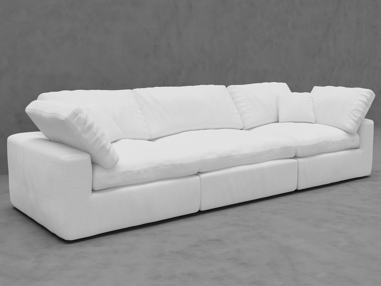 3-Piece Modular Sofa - Customizable Sectional for Modern Living Rooms