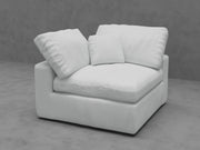 Modular Corner Chair with Down-Blend Cushions - Moisture-Repellent Fabric
