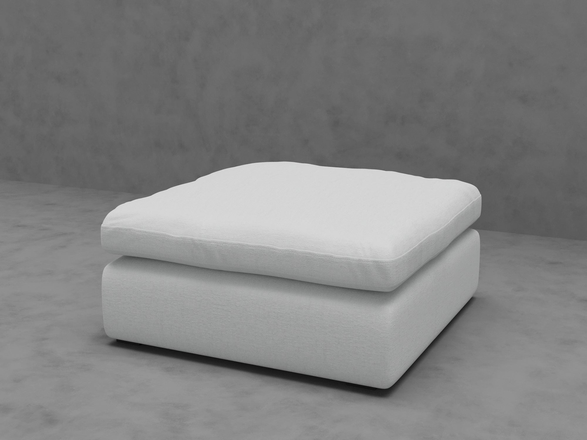 Down-Blend Modular Ottoman with Removable Cover - 44x44