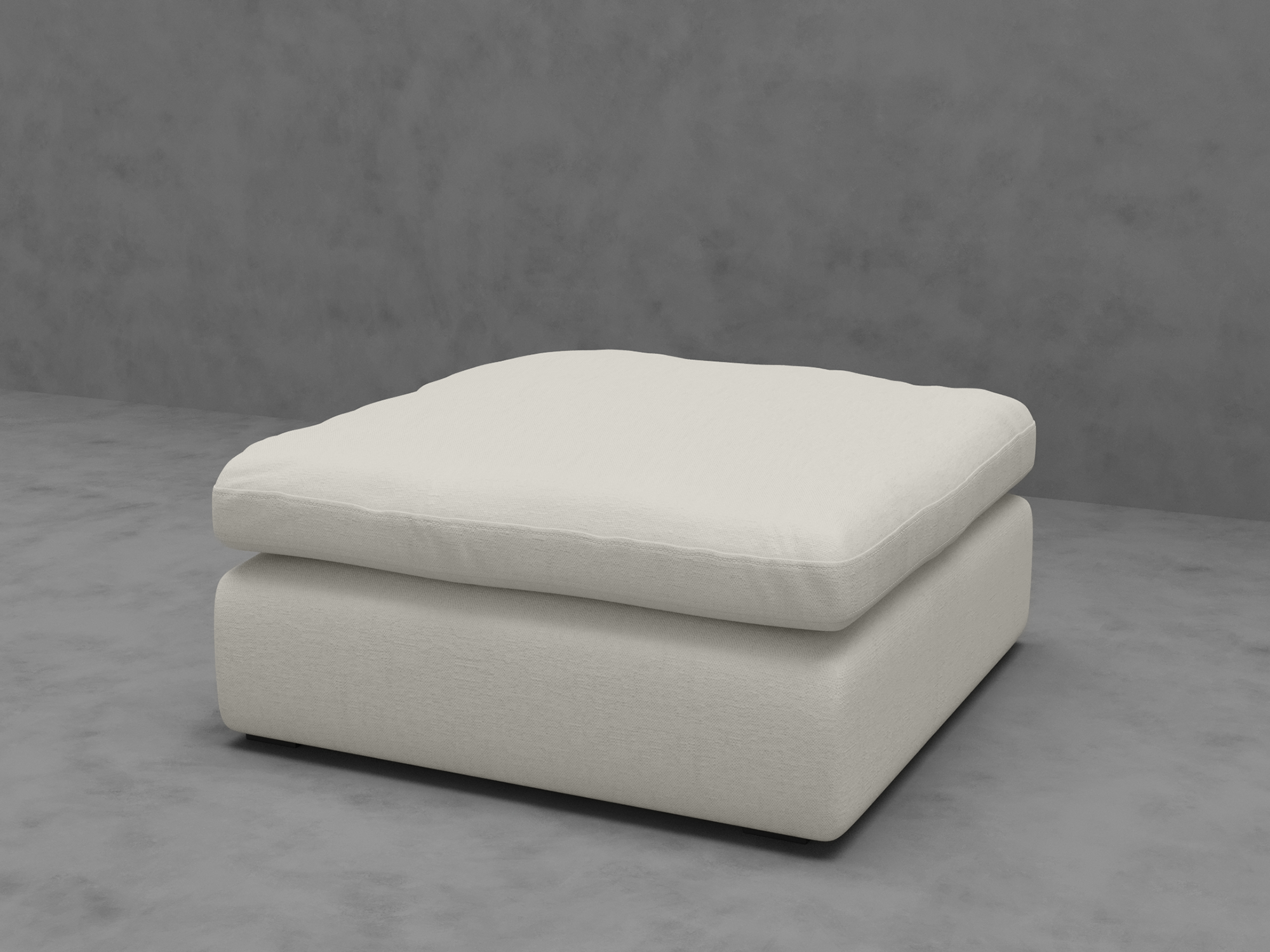 Down-Blend Modular Ottoman with Removable Cover - 44x44
