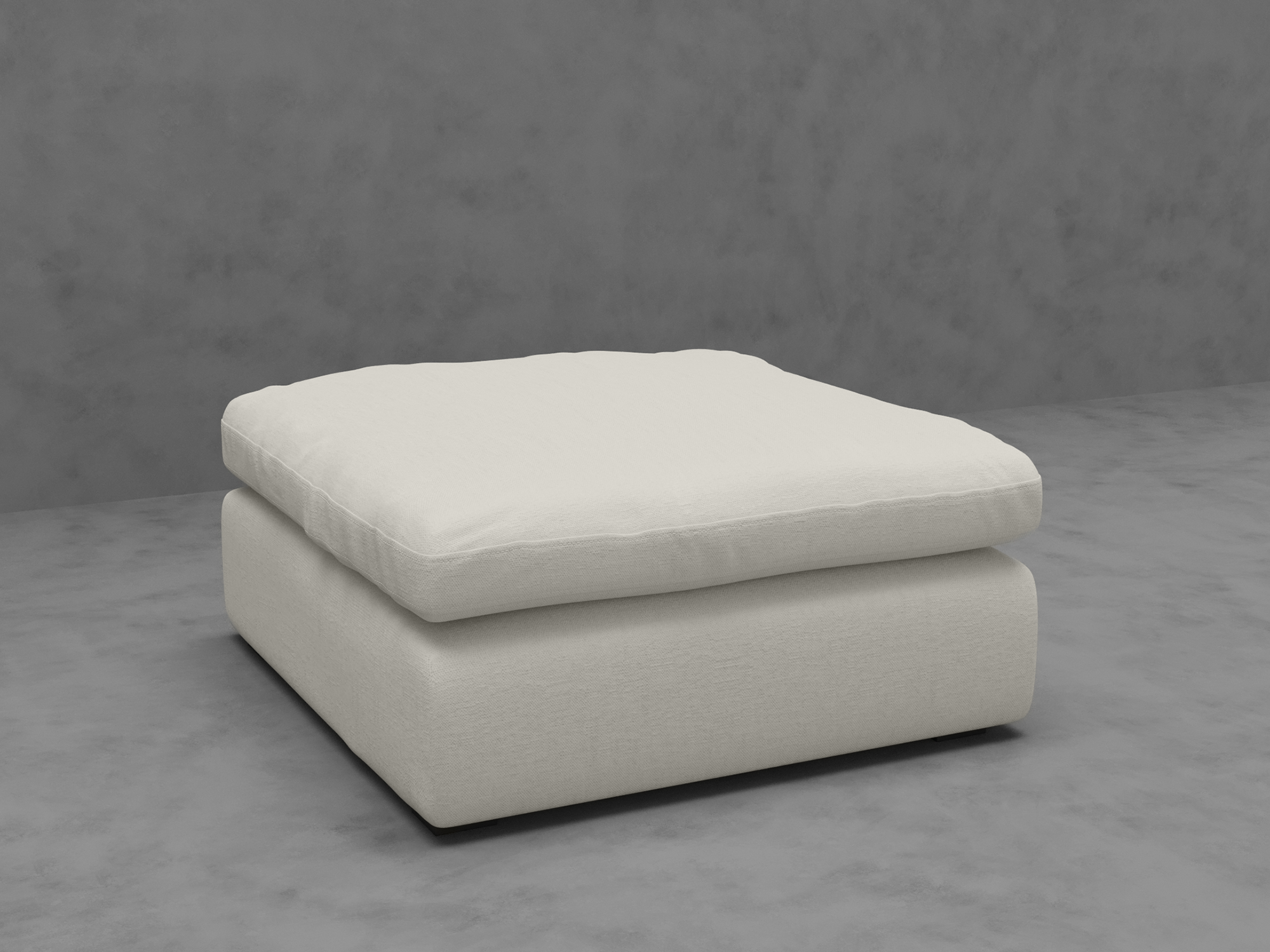 Down-Blend Modular Ottoman with Removable Cover - 44x44