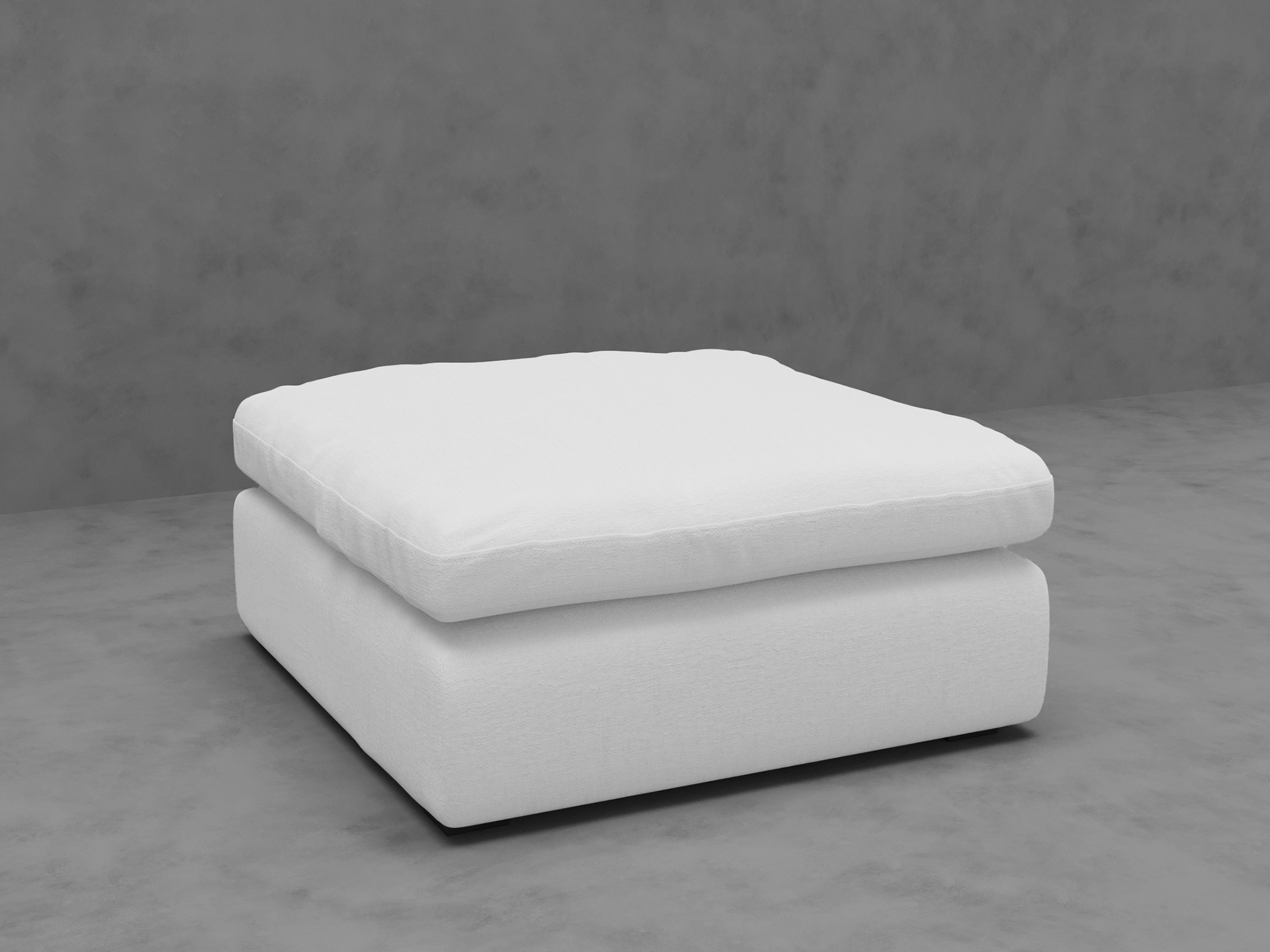 Down-Blend Modular Ottoman with Removable Cover - 44x44