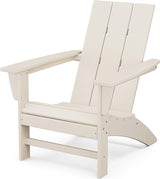 AD420WH Modern Adirondack Chair, White,