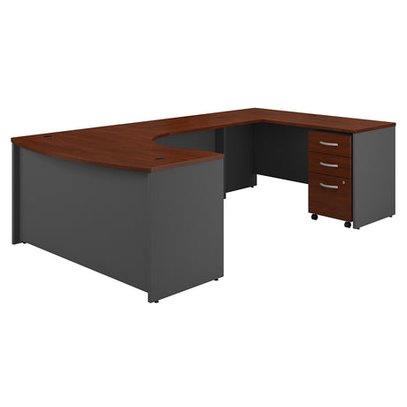Scratch-Resistant Hansen Cherry Office Desk for Executives