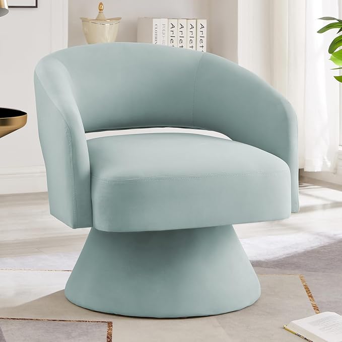 Modern 360 Degree Swivel Accent Chair Armchair