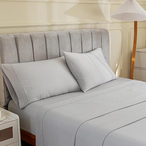 Queen Size Bed Sheets Set 4 Piece 1800 Thread Count Bed Sheets Set