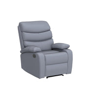 SnugEase Small Recliner Chair in Light Grey Tech Fabric