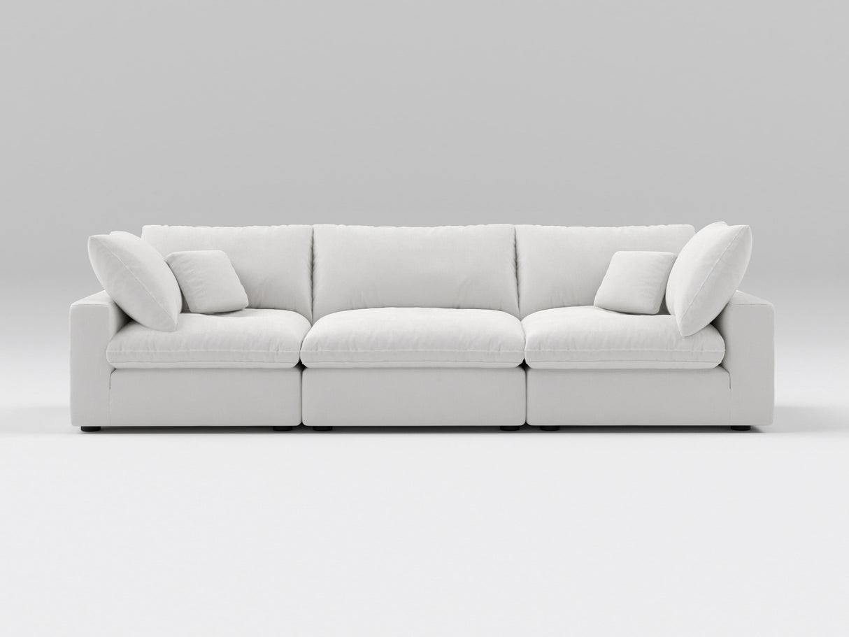 3-Piece Modular Sofa - Customizable Sectional for Modern Living Rooms