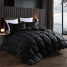 All Season Goose Down Comforter King Size - Luxury Medium Warmth Ultra-Soft 750