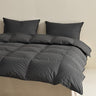 All Season Goose Down Comforter King Size - Luxury Medium Warmth Ultra-Soft 750