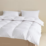 All Season Luxurious 50% White Goose Down Comforter Duvet Inserts Queen Size