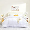 Cute Floral Bedding Comforter Sets, 3 Pieces Breathable and Soft Comforter with Pillow