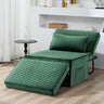 4 in 1 Multi Function Folding Ottoman Breathable Linen Couch Bed