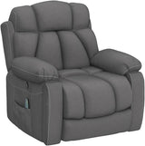 StoneCraft Titan XL Power Lift Recliner Chair – Dark Gray Front View