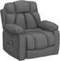 StoneCraft Titan XL Power Lift Recliner Chair – Dark Gray Front View